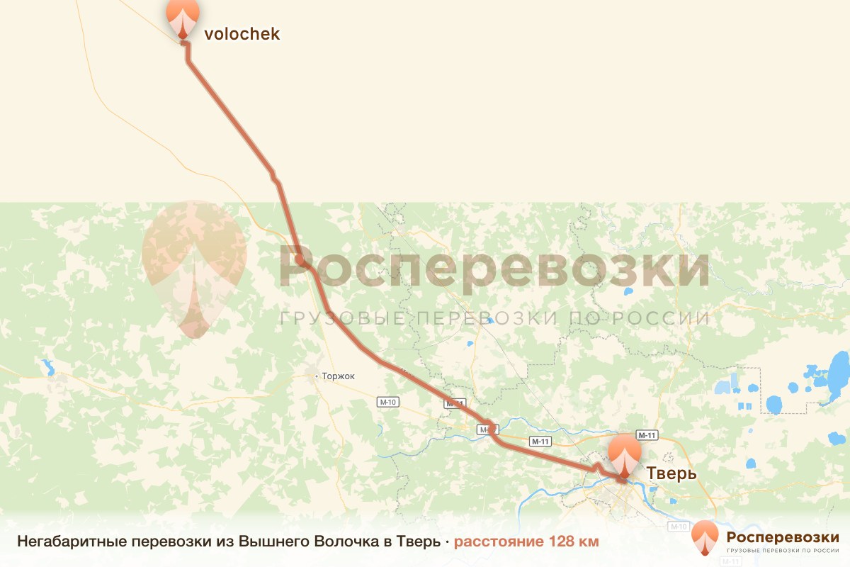Негабарит Вышний Волочёк Тверь