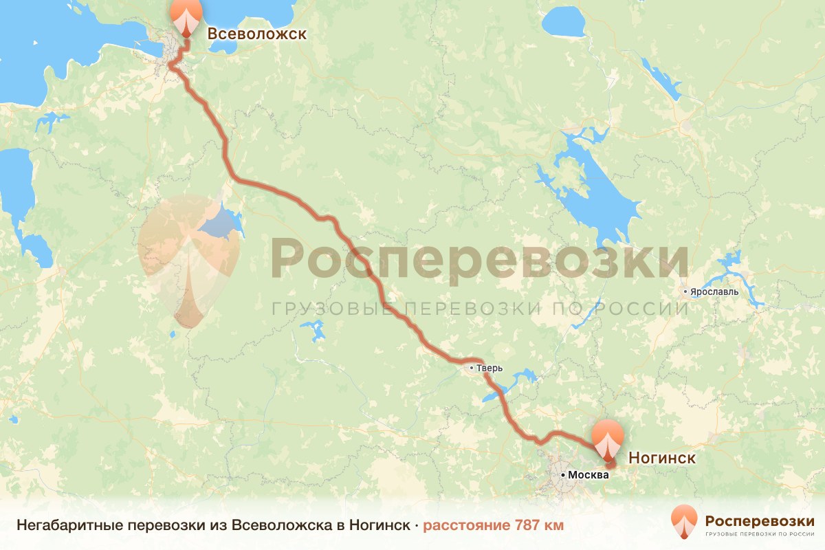 Негабарит Всеволожск Ногинск