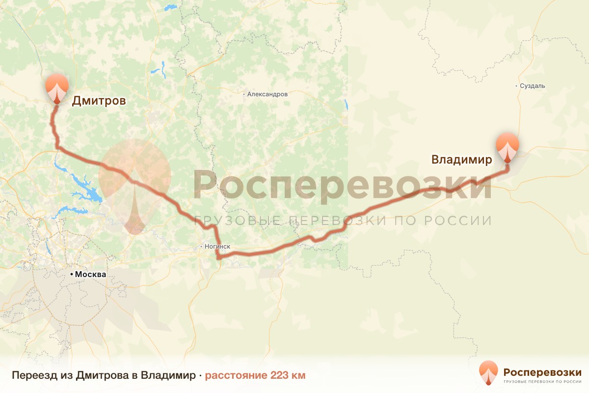 Переезд Дмитров Владимир