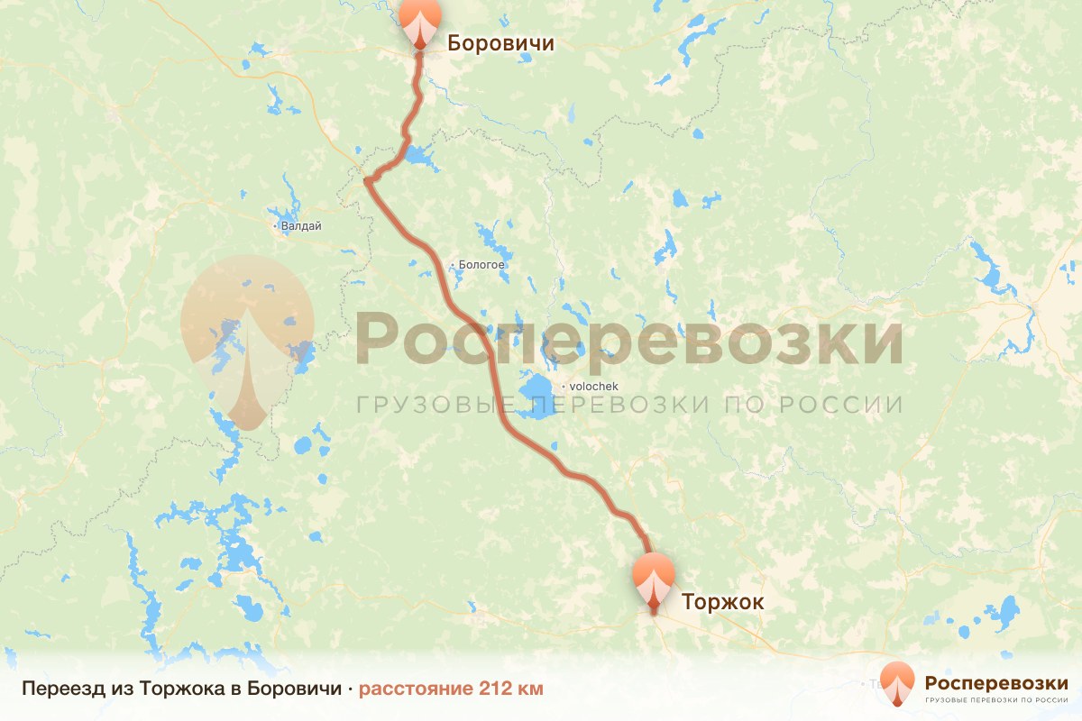 Переезд Торжок Боровичи