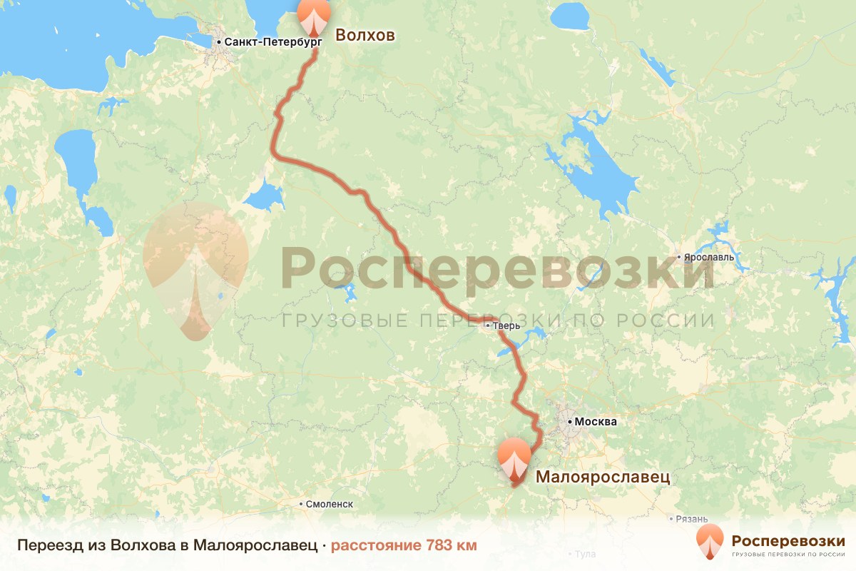 Переезд Волхов Малоярославец