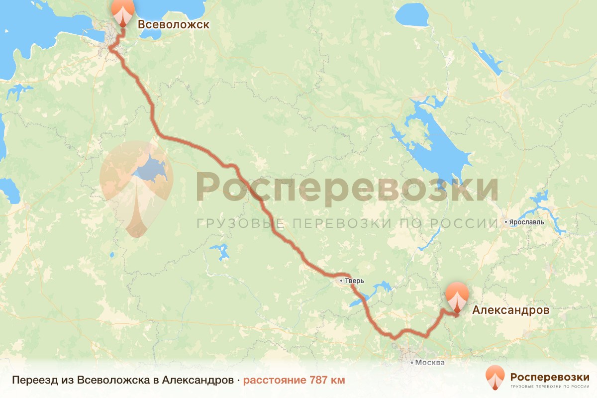 Переезд Всеволожск Александров