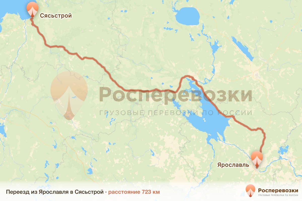 Переезд Ярославль Сясьстрой