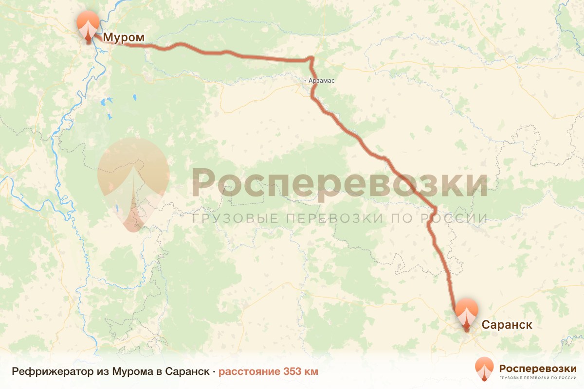 Рефрижератор Муром Саранск