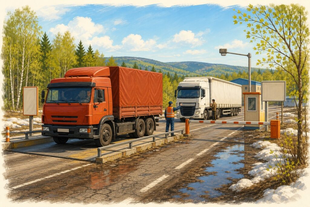 Красноярский край готовится к месячной просушке дорог: что ждет перевозчиков в апреле-мае