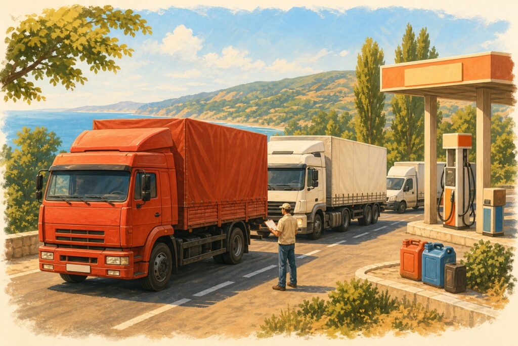 Логистический тупик: как топливный кризис в Крыму меняет правила игры для перевозчиков