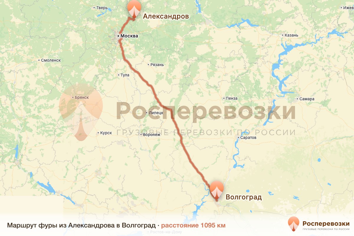 Фура Александров Волгоград