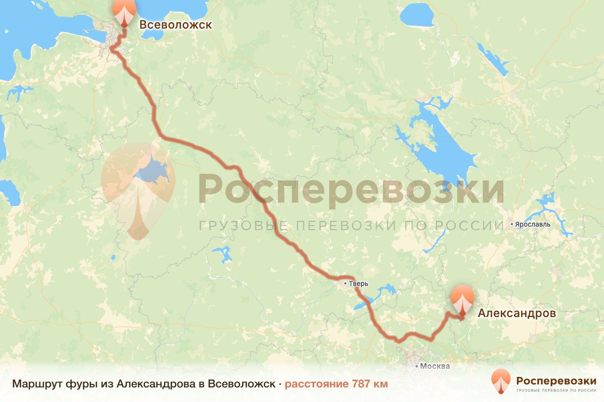 Фура Александров Всеволожск