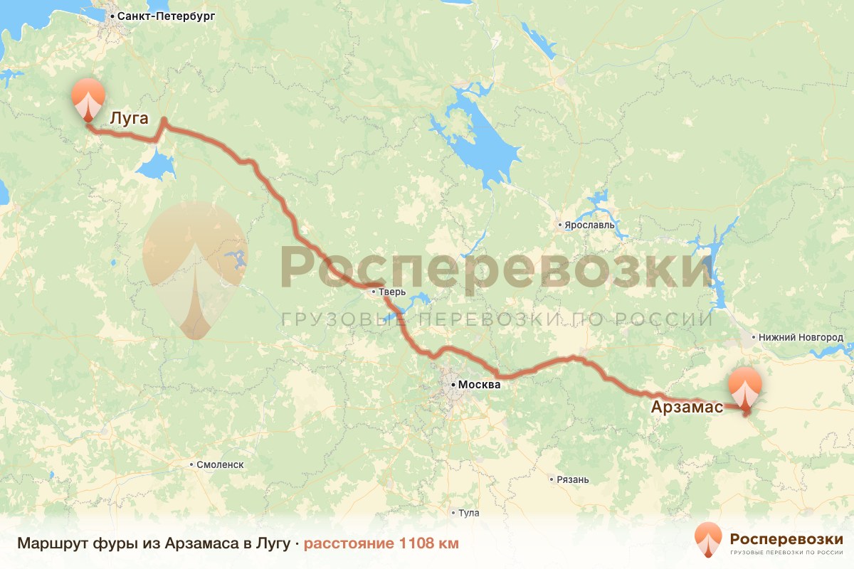 Фура Арзамас Луга