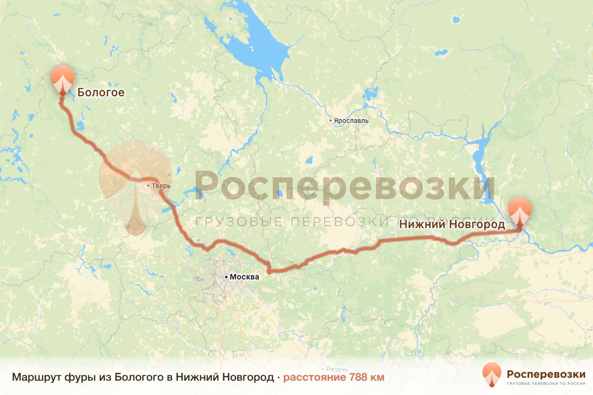 Фура Бологое Нижний Новгород