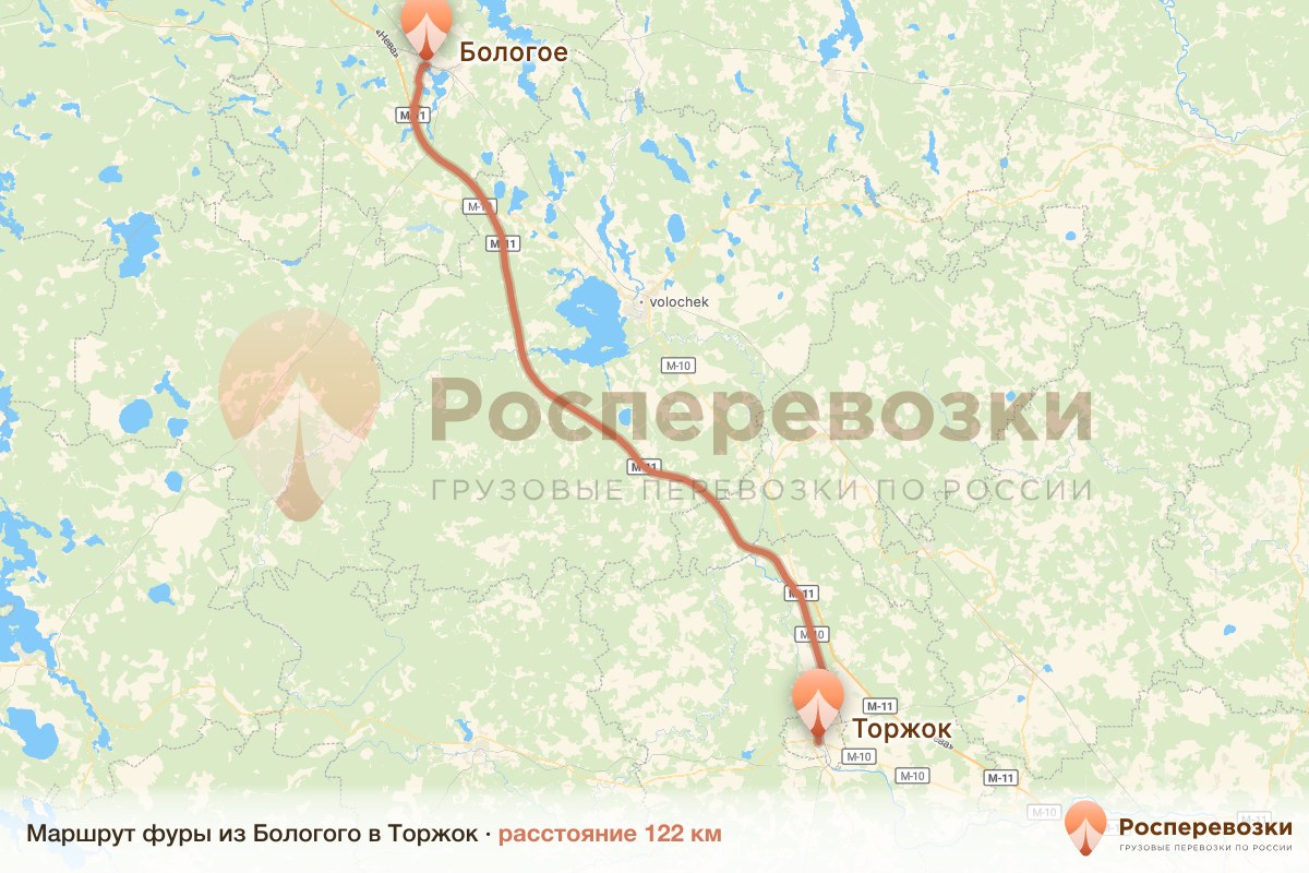 Фура Бологое Торжок