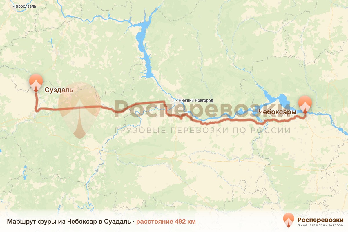 Фура Чебоксары Суздаль