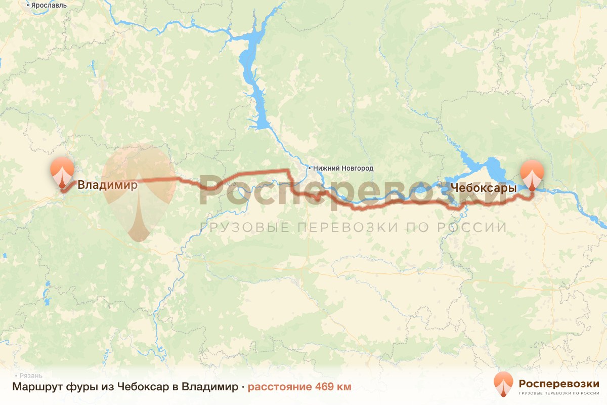 Фура Чебоксары Владимир