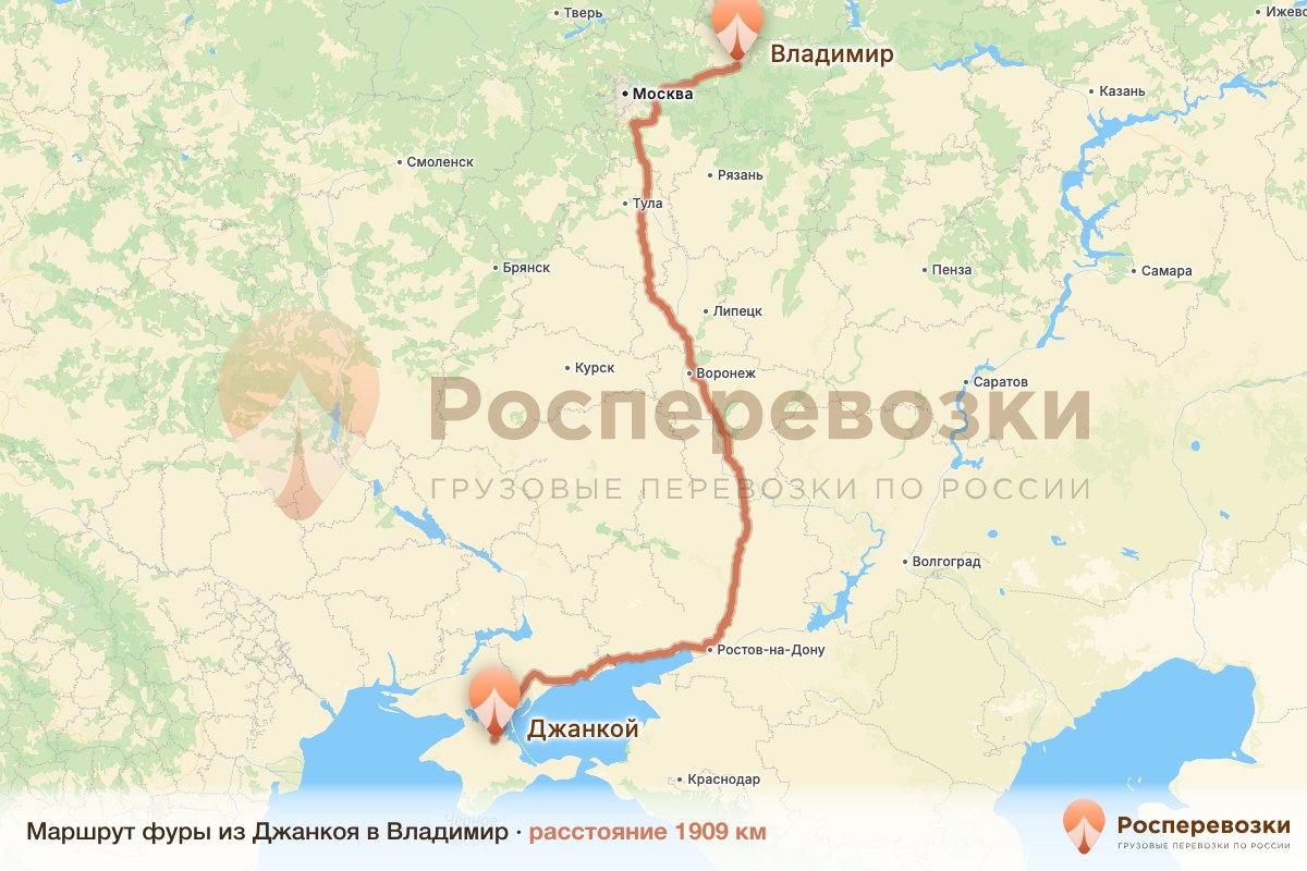 Фура Джанкой Владимир