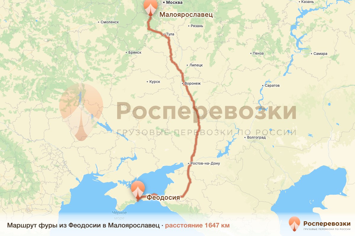 Фура Феодосия Малоярославец