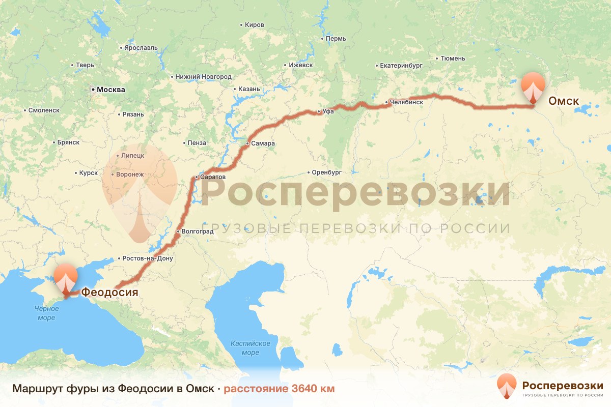 Фура Феодосия Омск