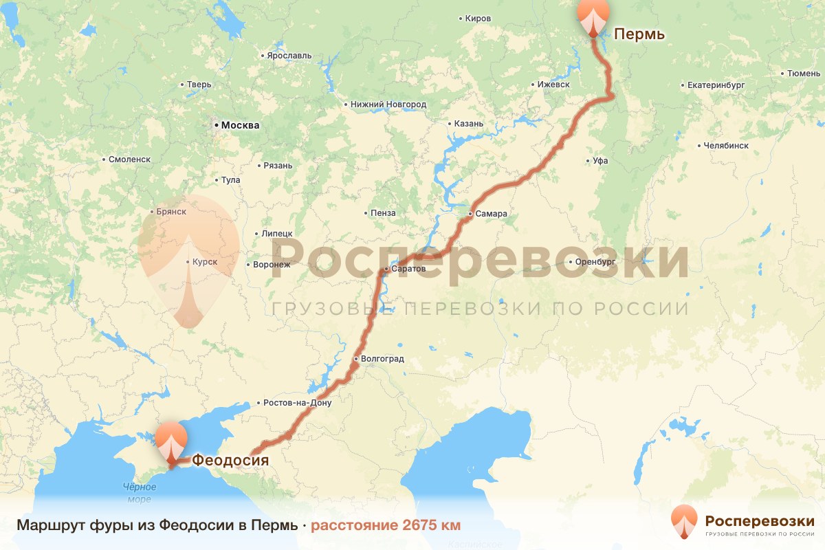 Фура Феодосия Пермь