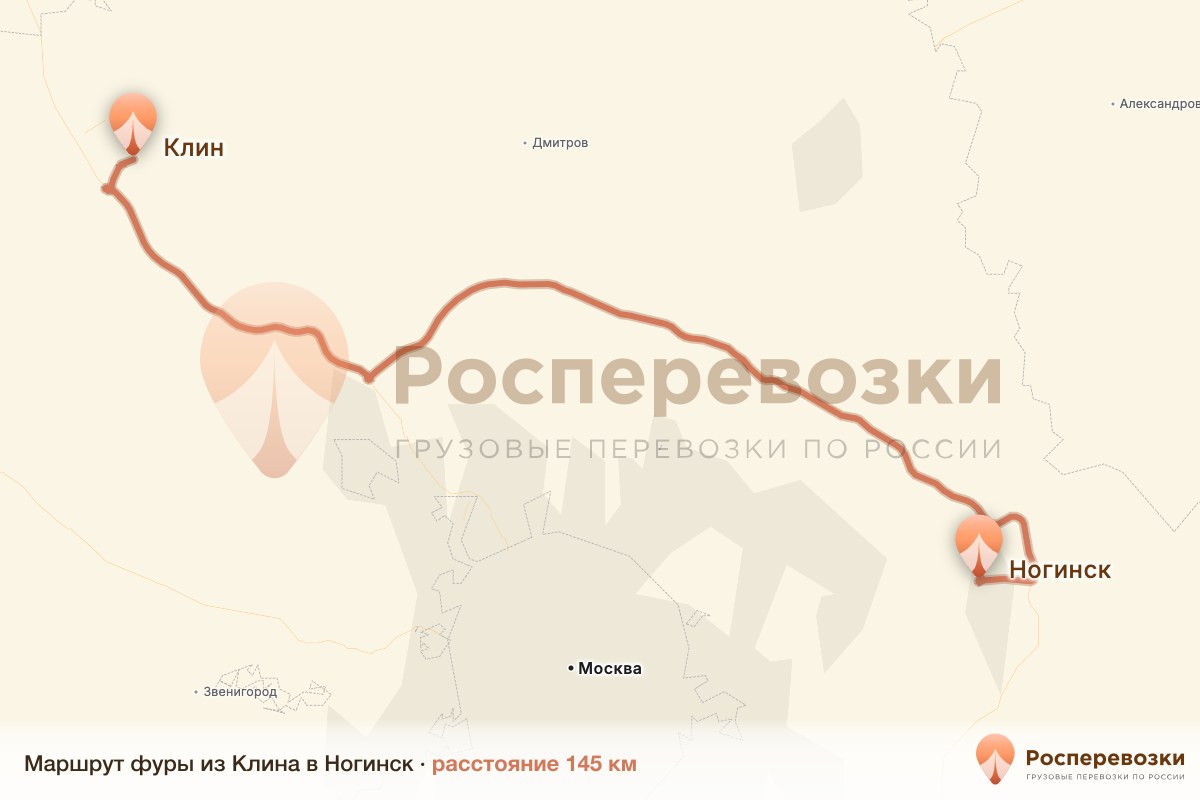 Фура Клин Ногинск