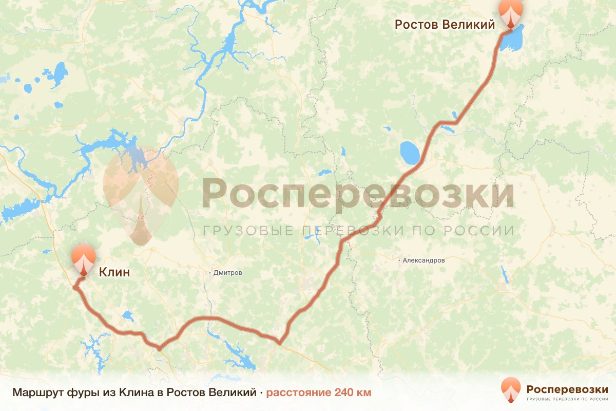 Фура Клин Ростов
