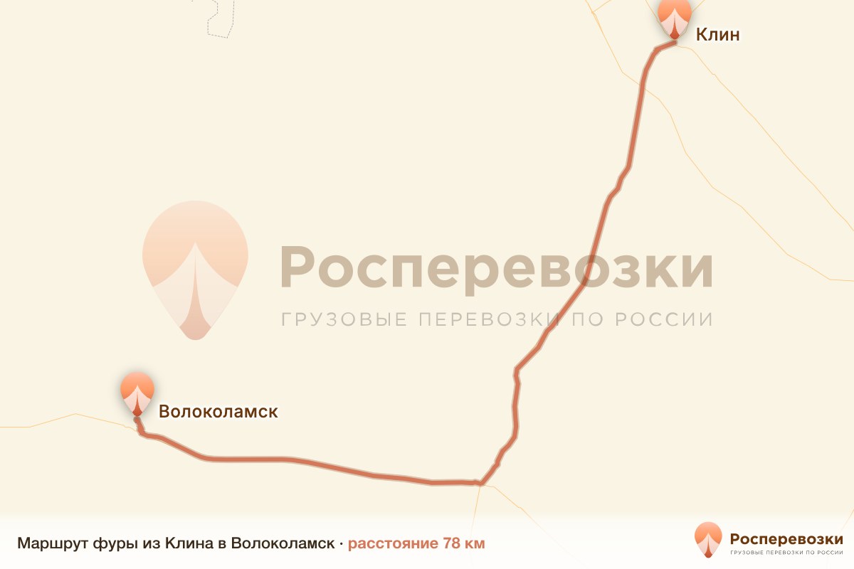 Фура Клин Волоколамск