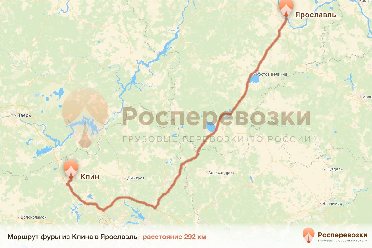 Фура Клин Ярославль