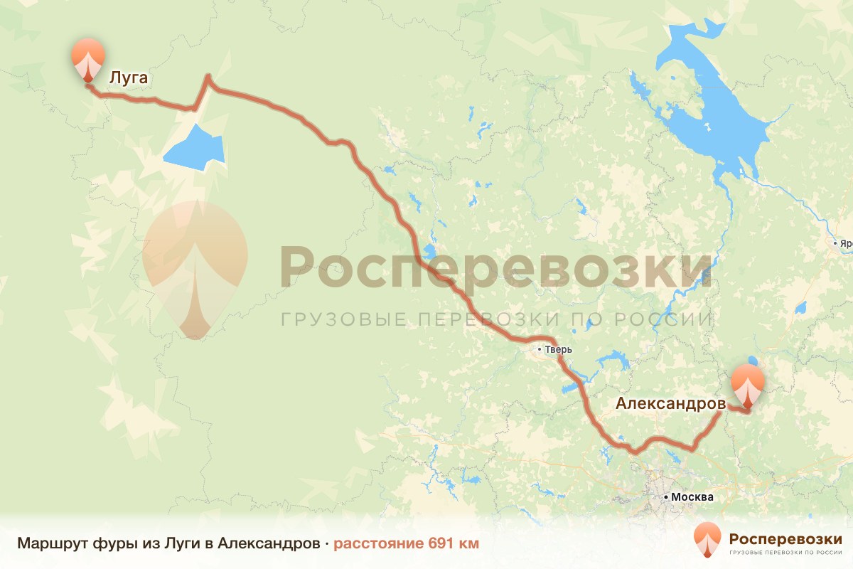 Фура Луга Александров