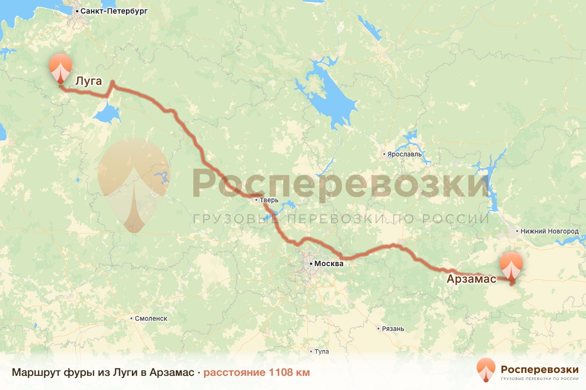 Фура Луга Арзамас