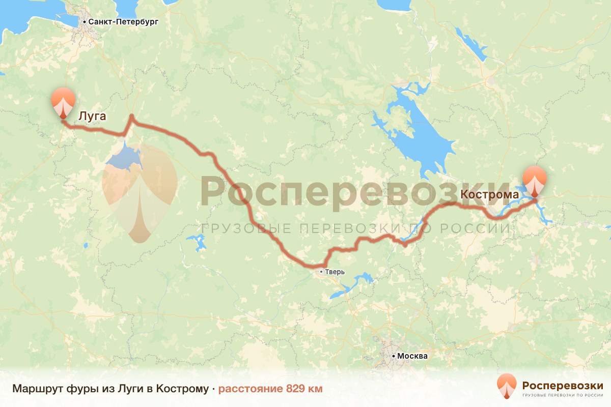 Фура Луга Кострома