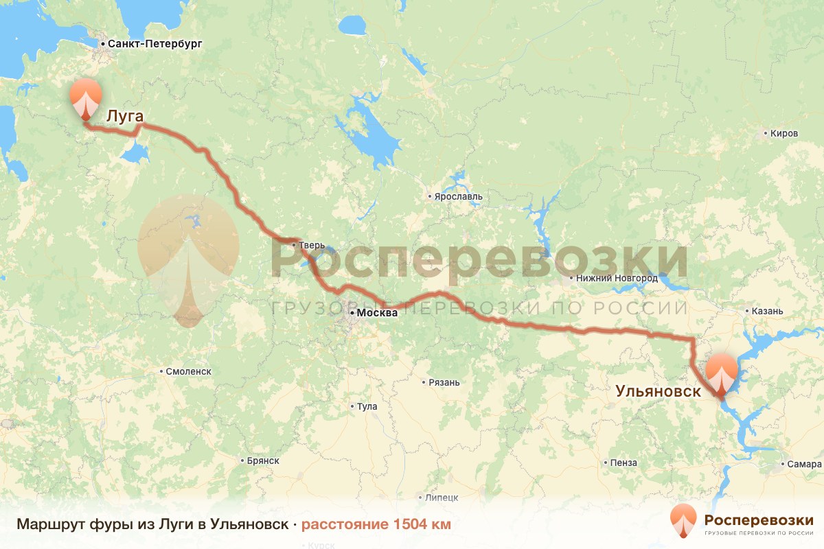 Фура Луга Ульяновск