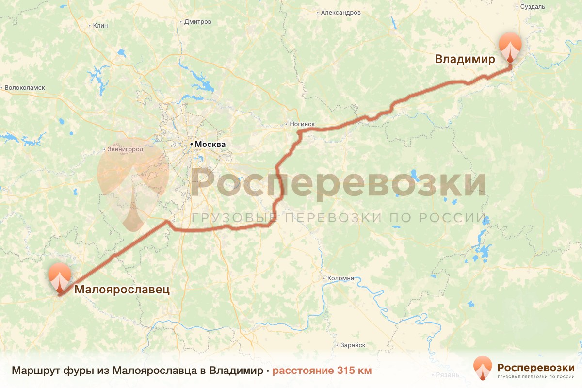 Фура Малоярославец Владимир