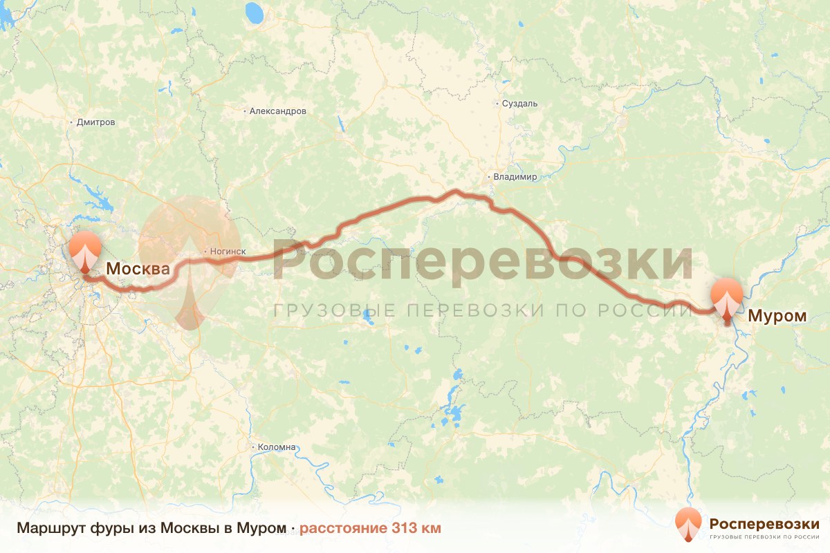 Фура Москва Муром