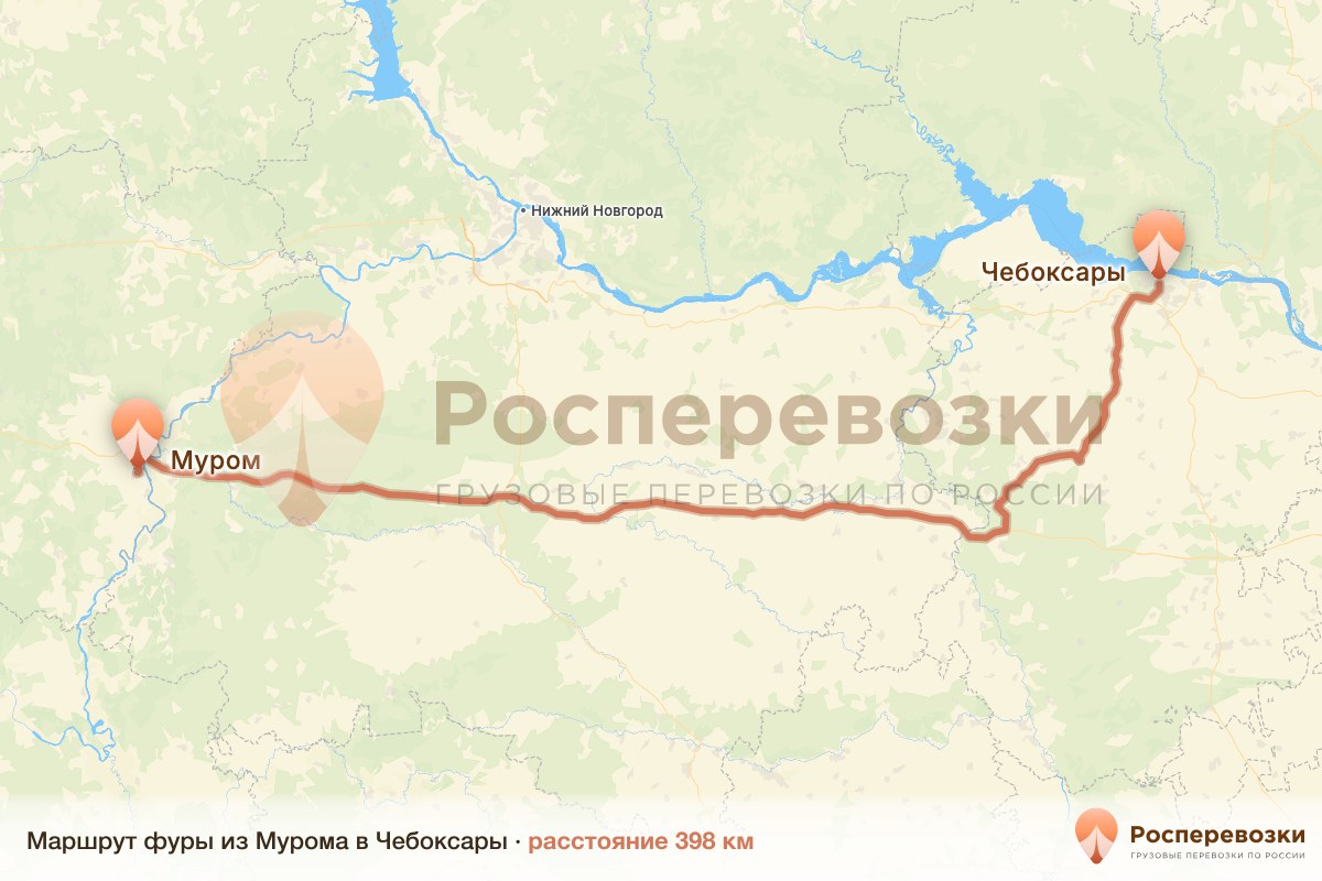 Фура Муром Чебоксары