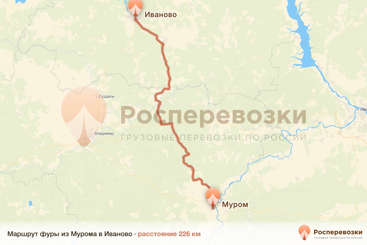 Фура Муром Иваново