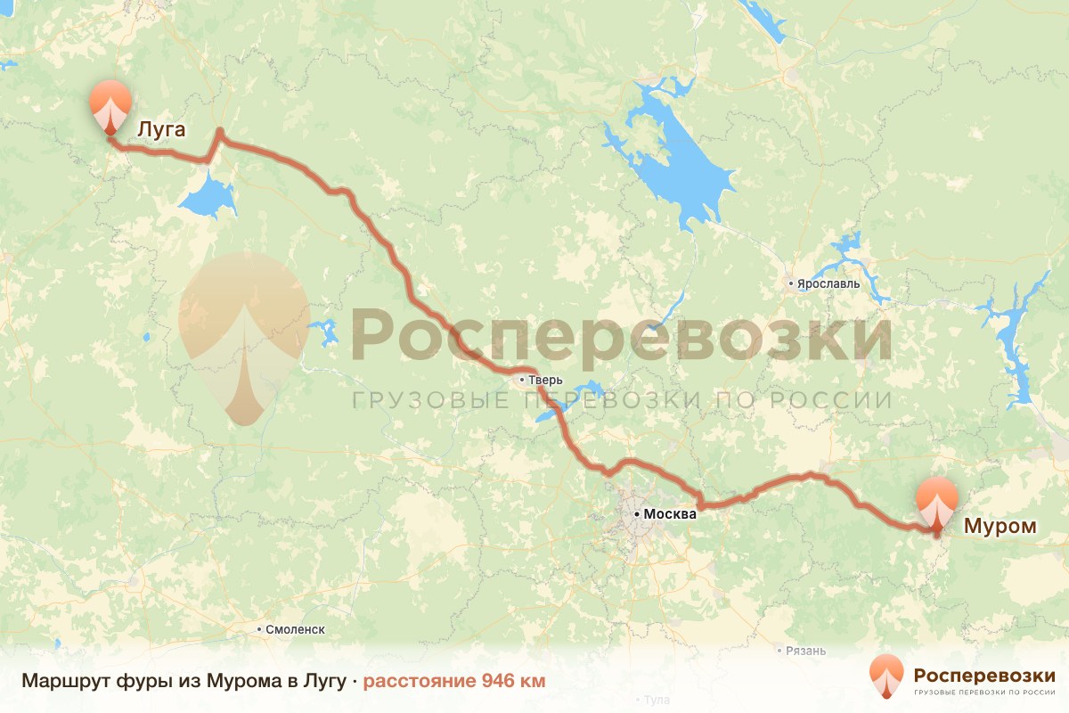Фура Муром Луга