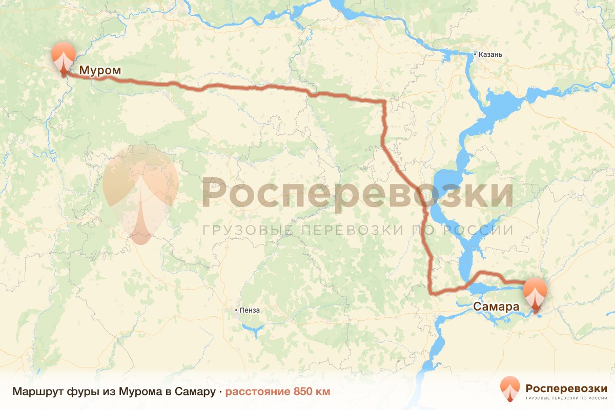 Фура Муром Самара