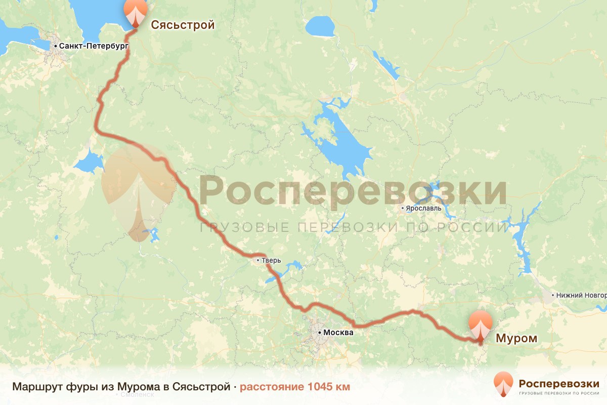 Фура Муром Сясьстрой