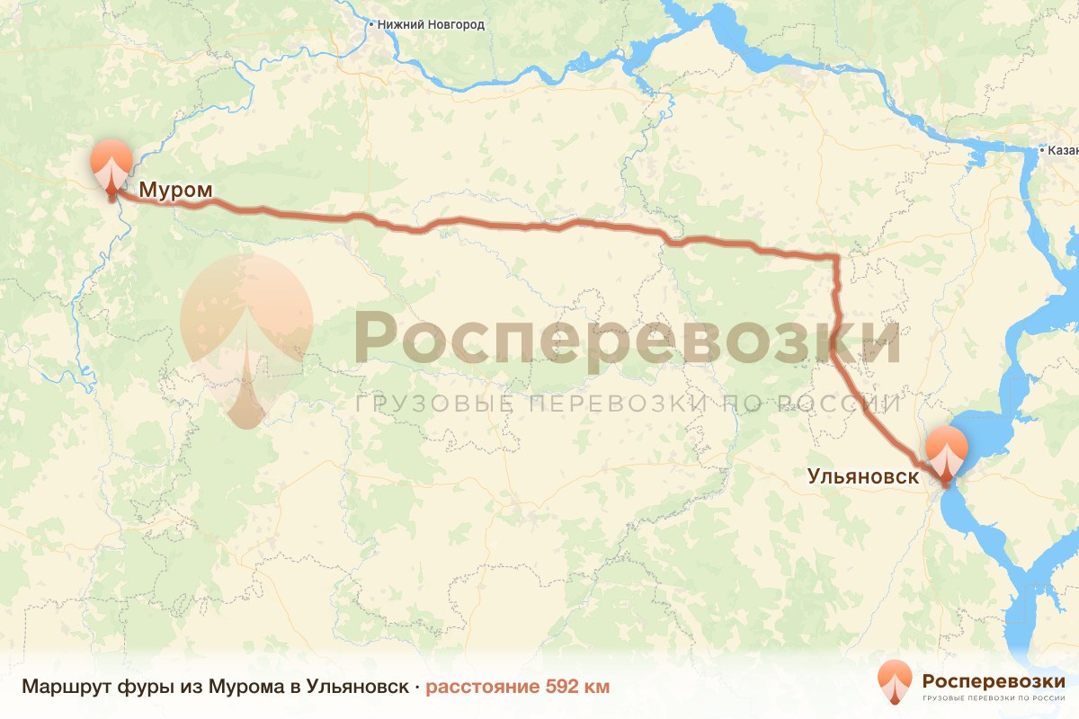 Фура Муром Ульяновск