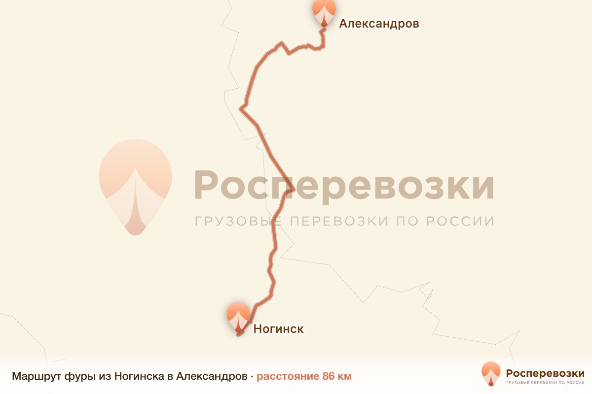 Фура Ногинск Александров