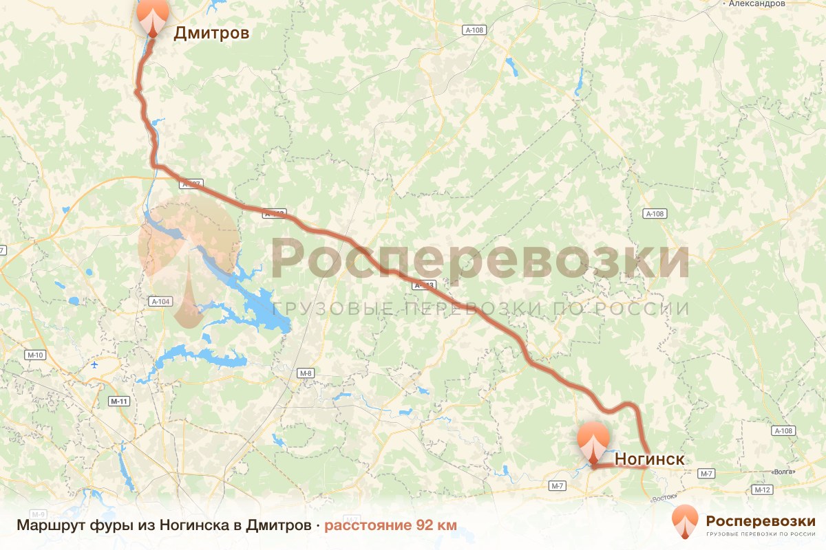 Фура Ногинск Дмитров
