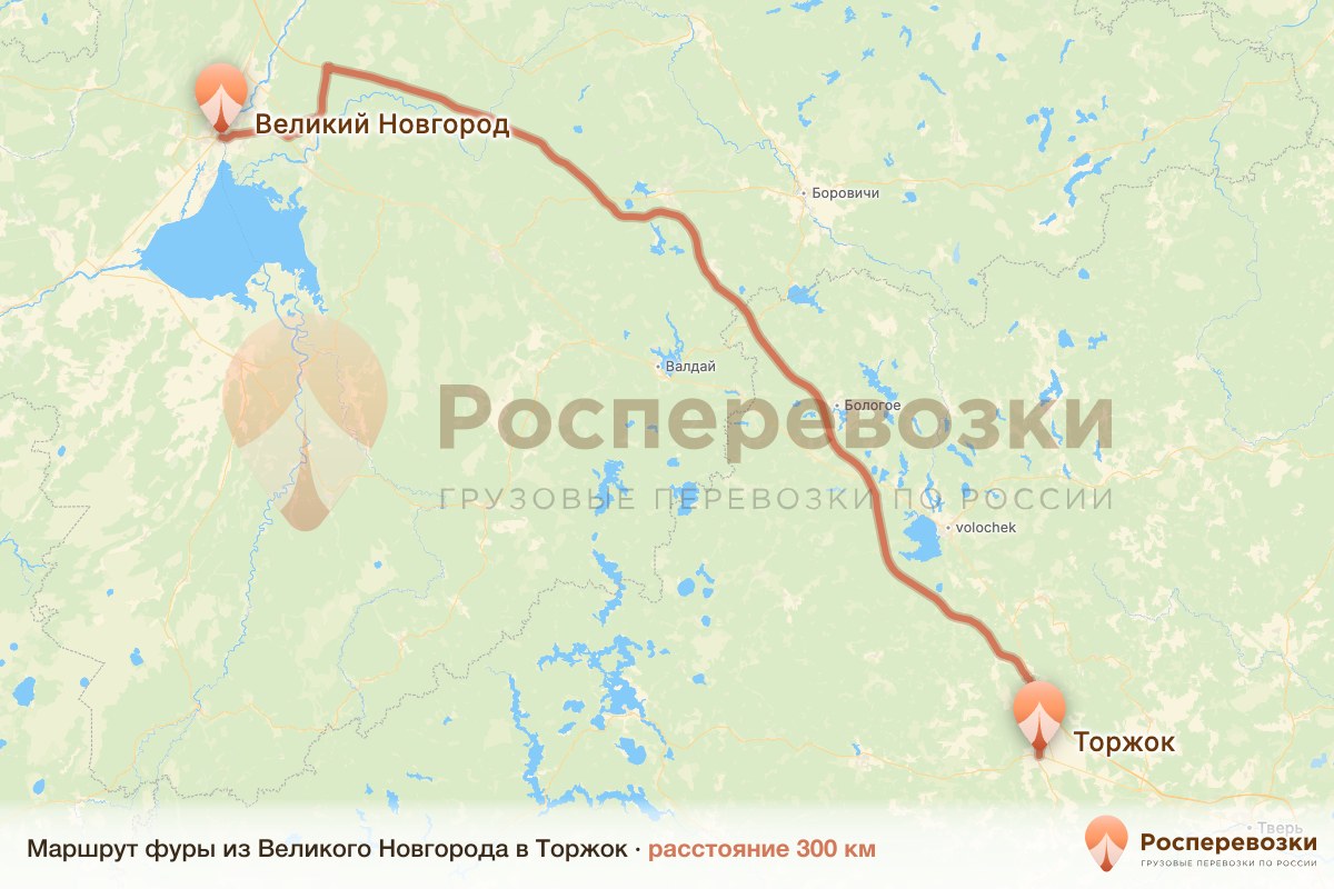Фура Великий Новгород Торжок