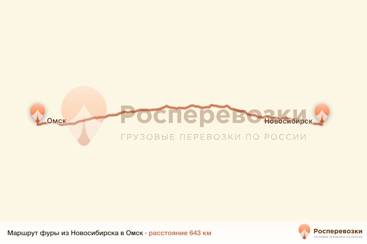 Фура Новосибирск Омск