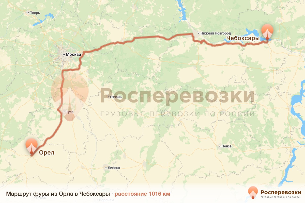 Фура Орел Чебоксары