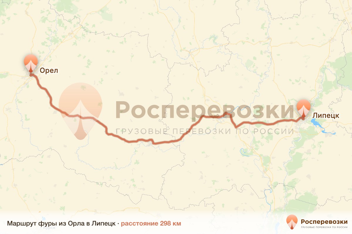 Фура Орел Липецк