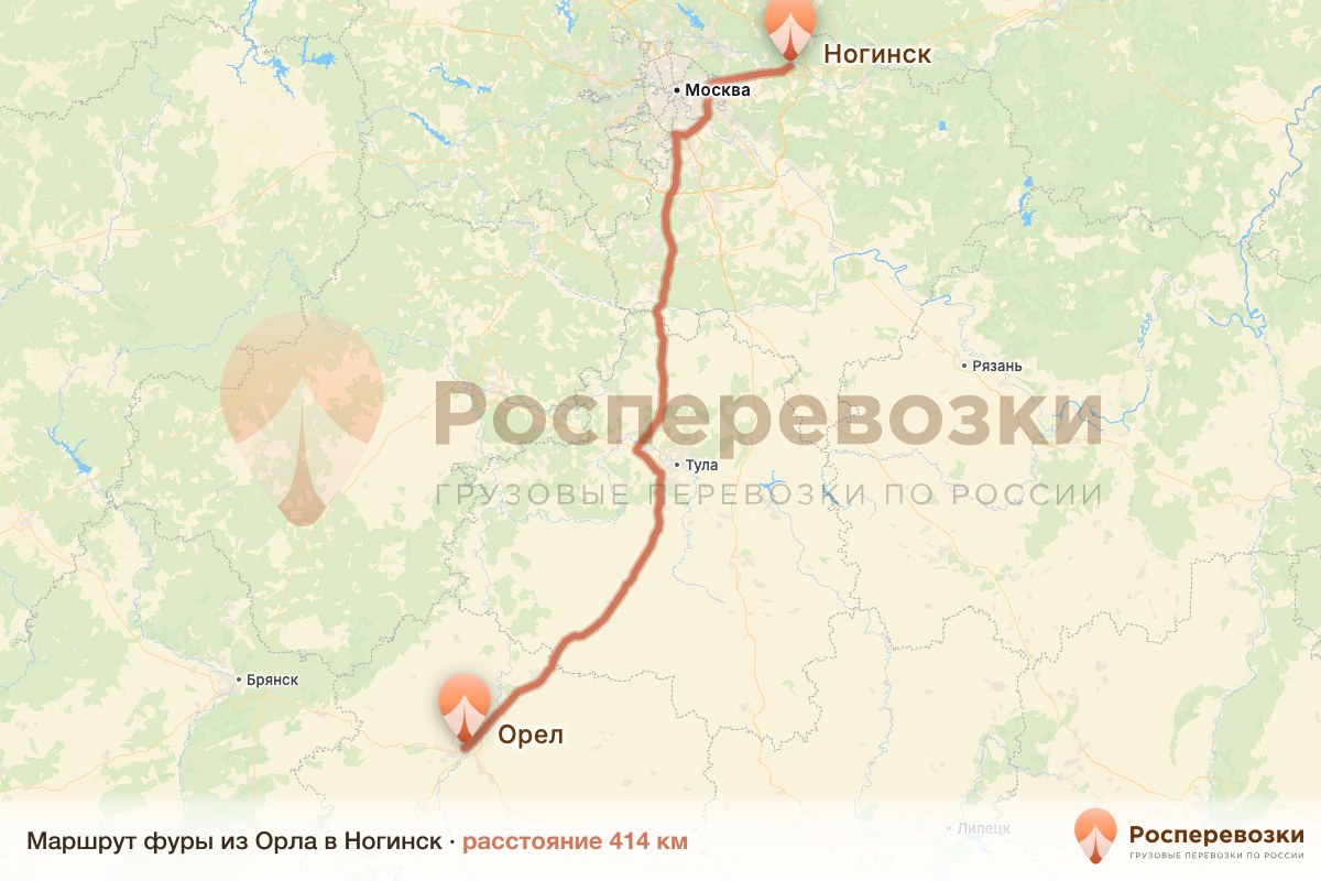 Фура Орел Ногинск
