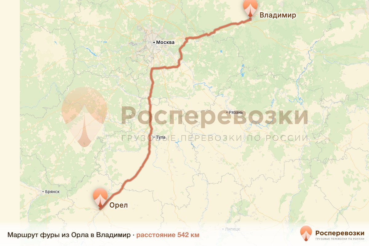 Фура Орел Владимир