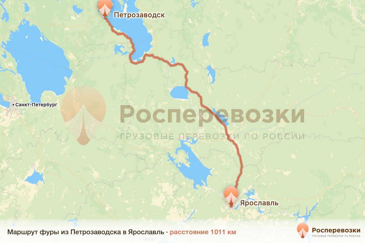 Фура Петрозаводск Ярославль