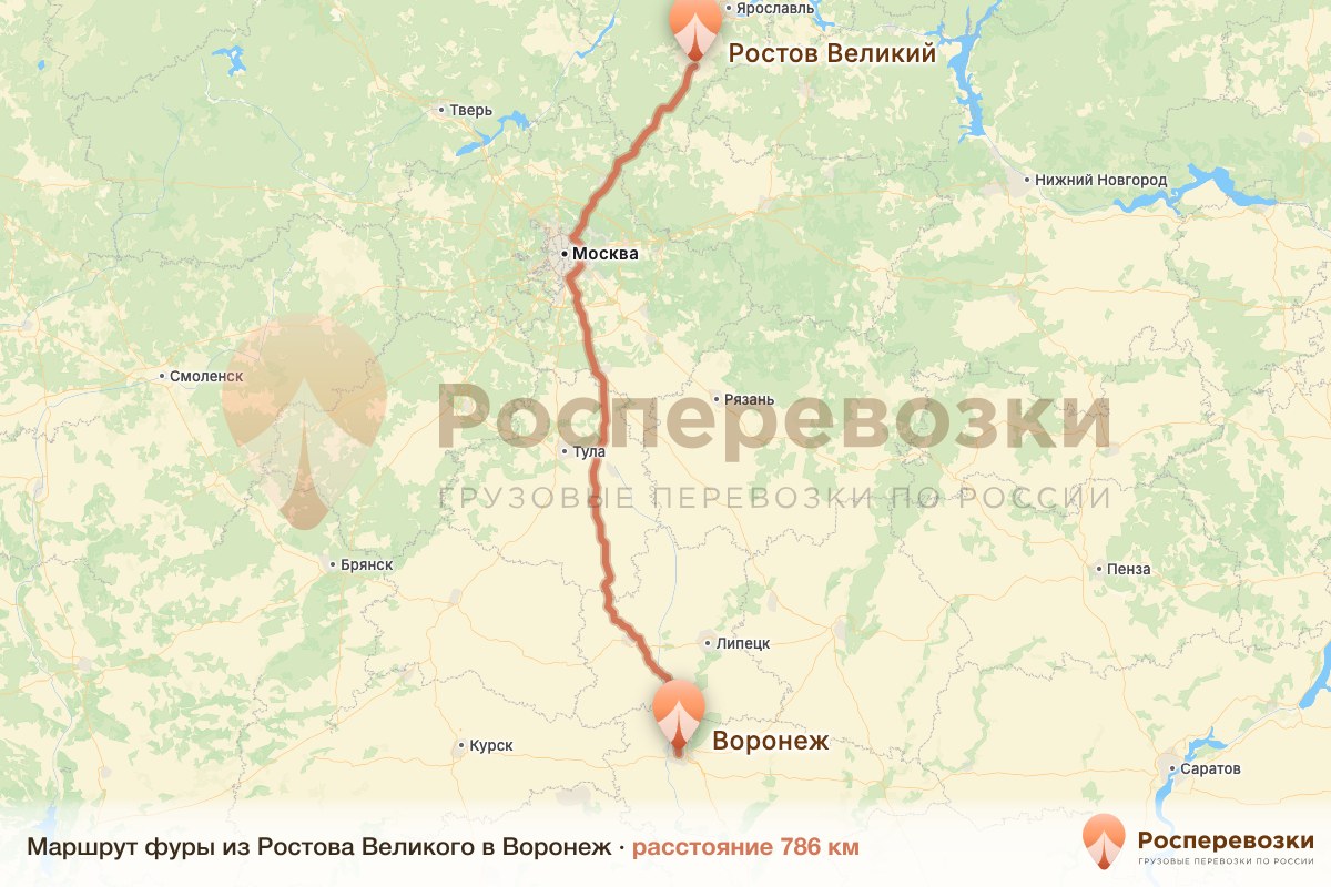 Фура Ростов Воронеж