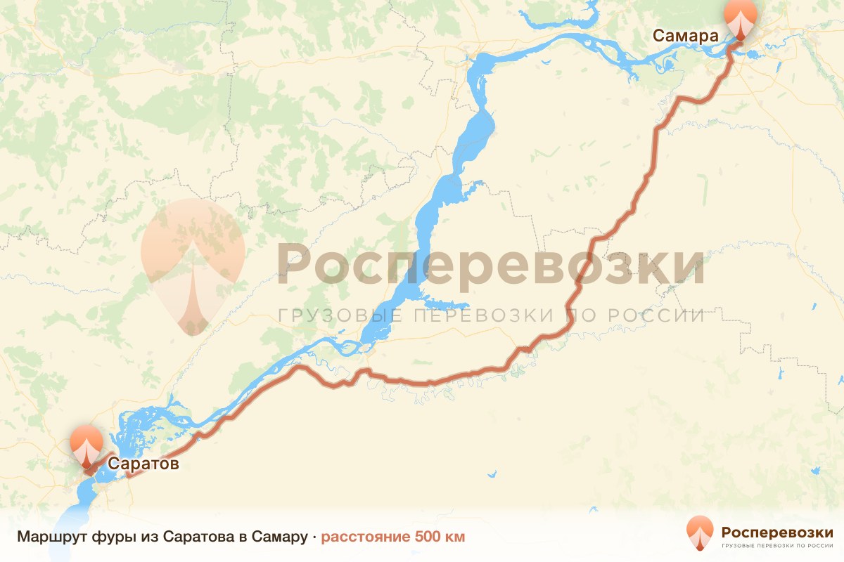 Фура Саратов Самара