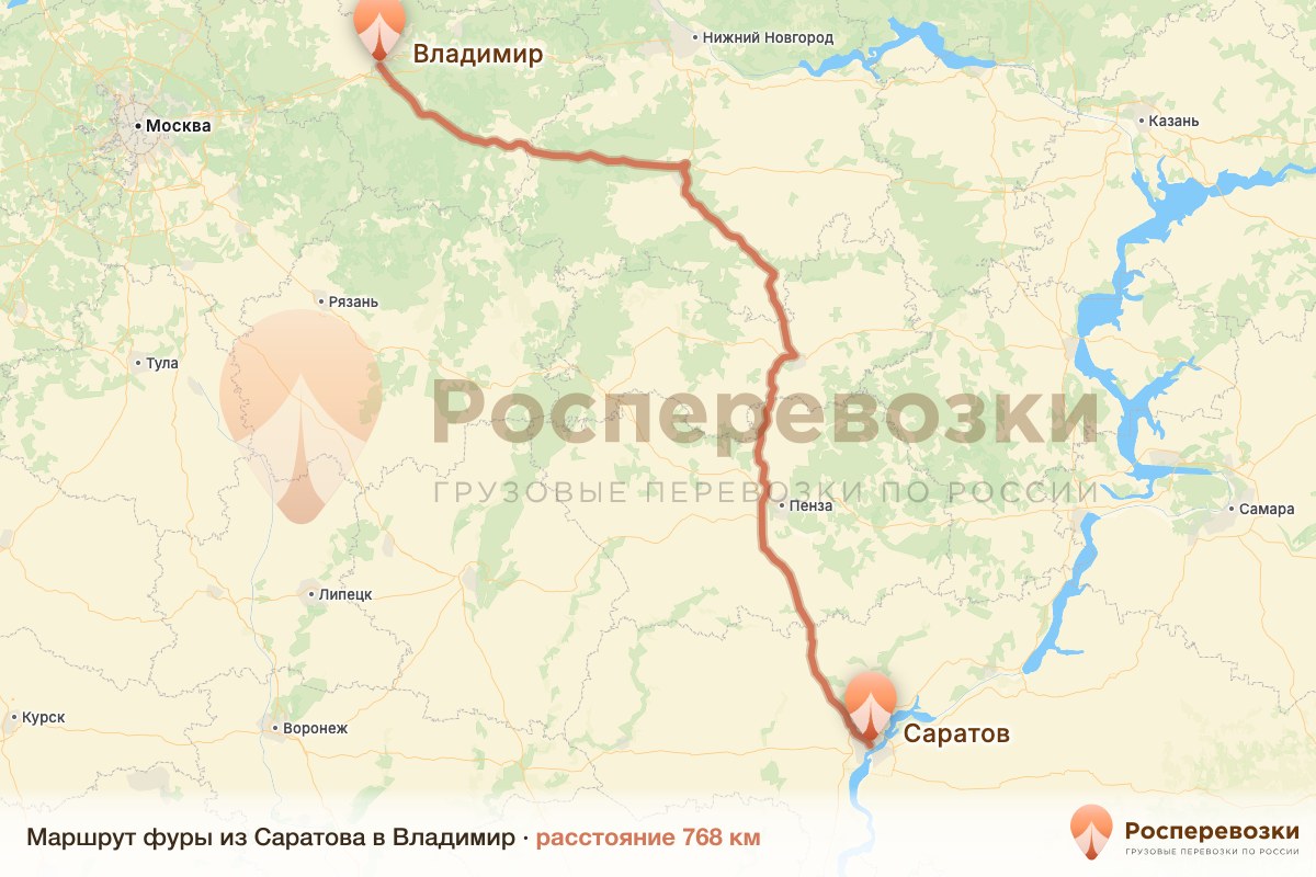 Фура Саратов Владимир