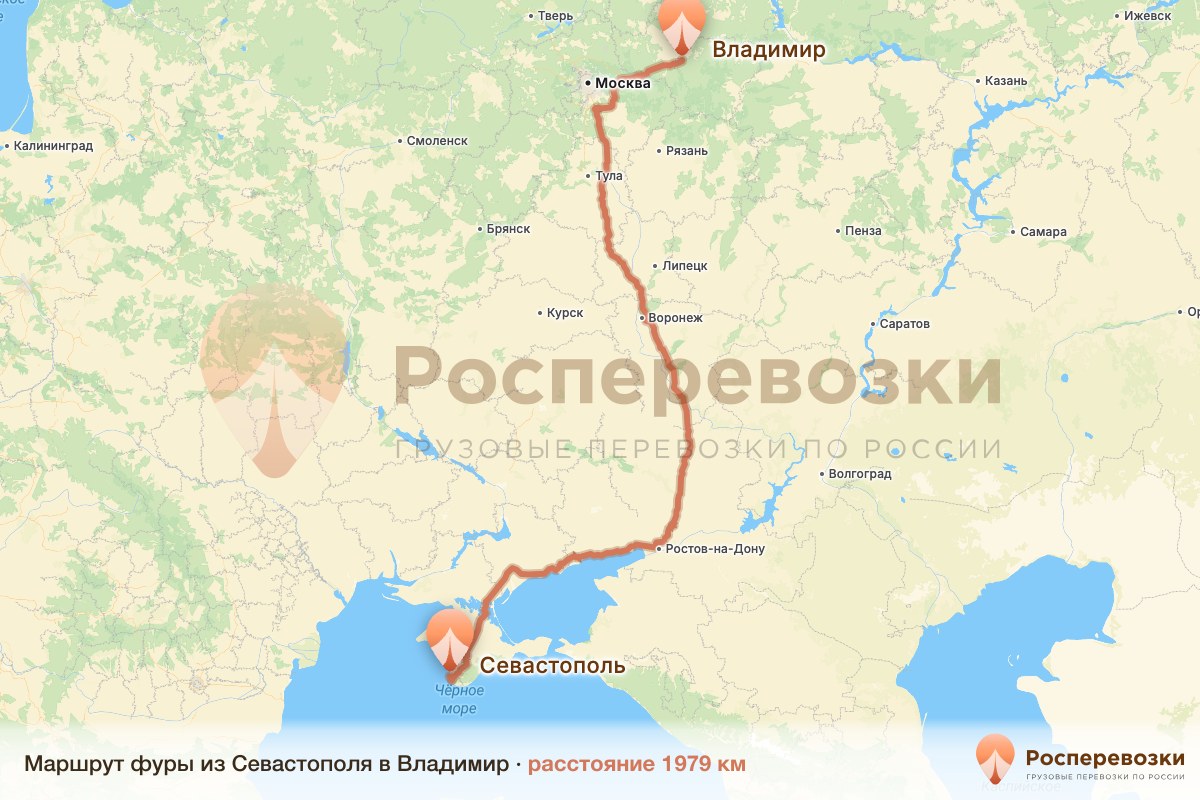 Фура Севастополь Владимир
